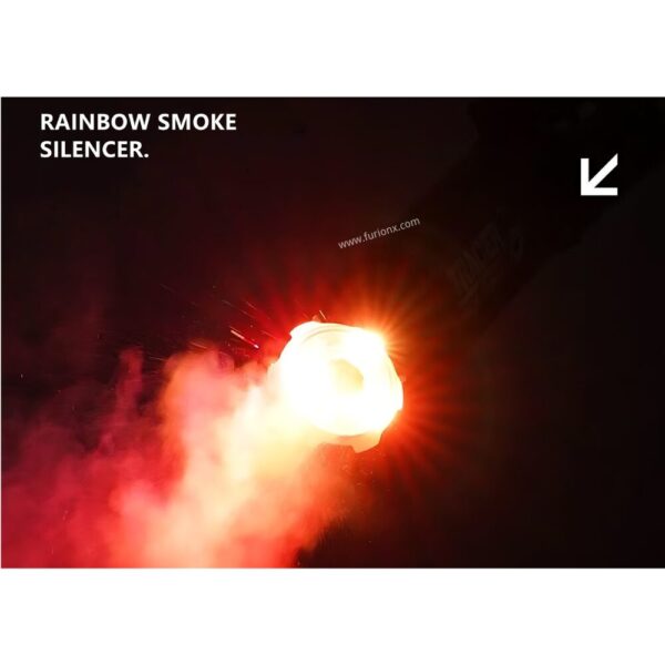 Rainbow Tactical Muzzle – Colorful Smoke-Style Silencer Tip