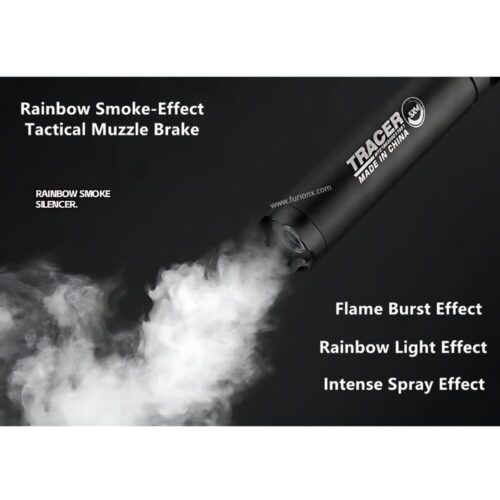Rainbow Tactical Muzzle – Colorful Smoke-Style Silencer Tip