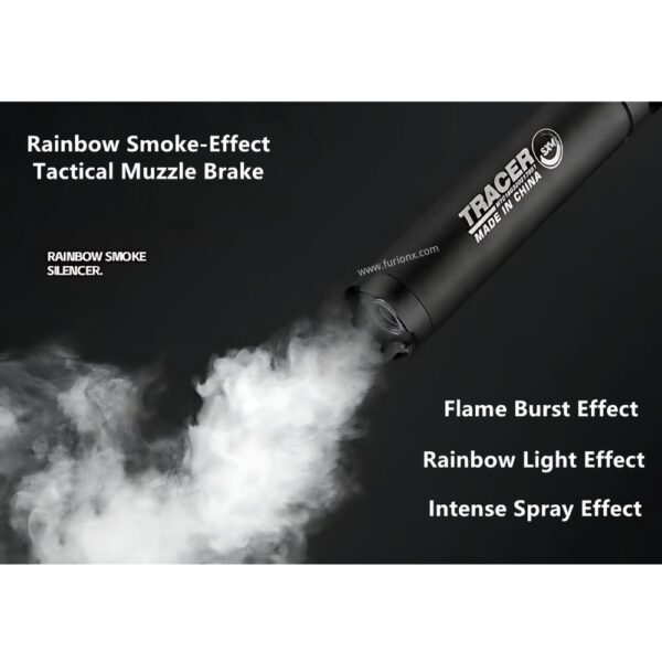 Rainbow Tactical Muzzle – Colorful Smoke-Style Silencer Tip